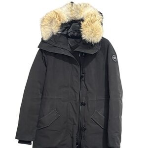 Canada Goose Rossclair Mid Length Fur Hood Parka